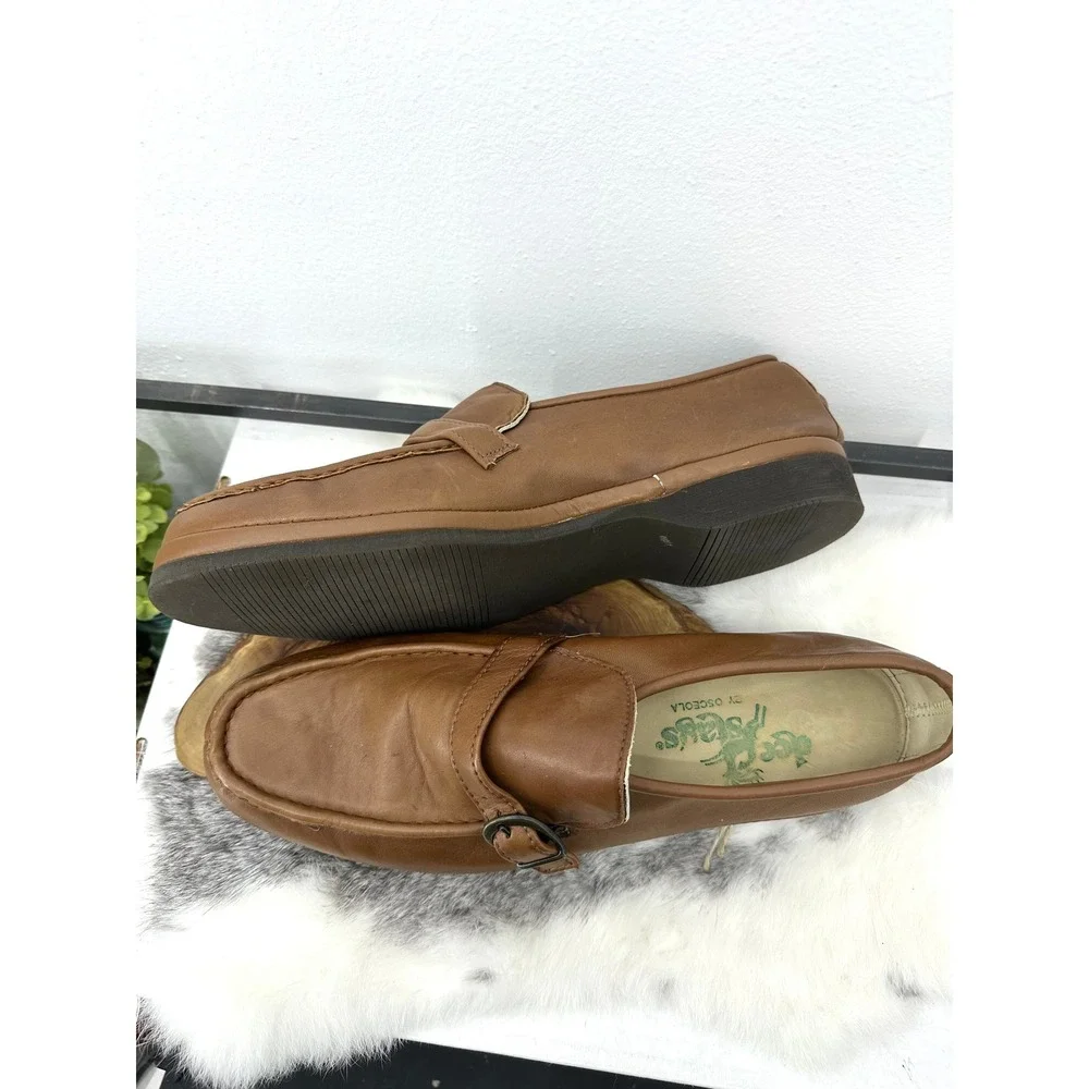 Deer Stags Osceola Mens Brown Leather loafers 12 N 313309 grandpacore vintage